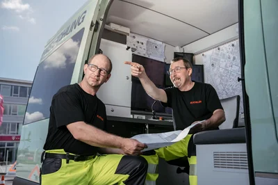 Kranarbeiten München mit Kran LKW