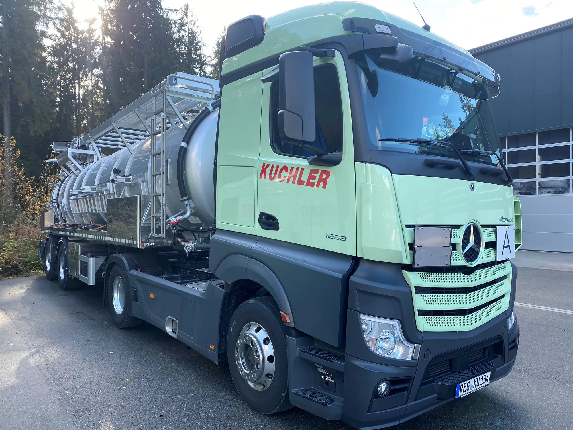Kranarbeiten München mit Kran LKW